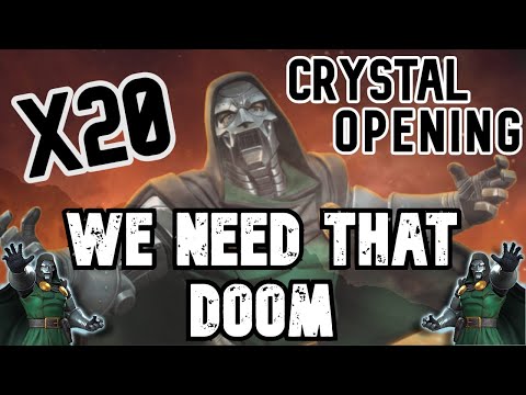 20x Doctor Doom Cavalier Crystal Opening - Marvel Contest of Champions