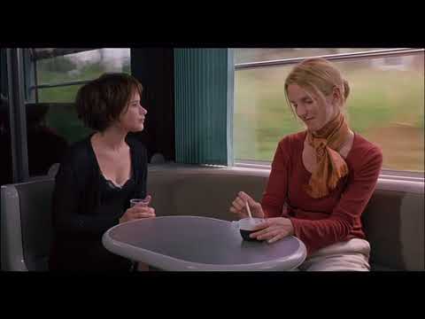 Rien sur Robert (1999) : scène de l explication entre maitresses dans le train