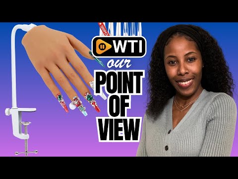 Practice Hand for Acrylic Nails with 500 Pcs Nails - WTI product video review