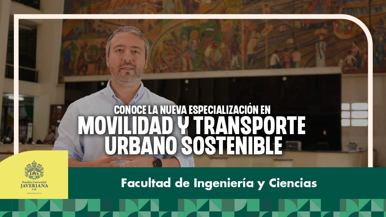 La movilidad sostenible no puede esperar 🚦En Colombia, el desarrollo urbano y el transporte enfrentan grandes desafíos que solo pueden resolverse con conocimiento, planeación y visión a futuro.
