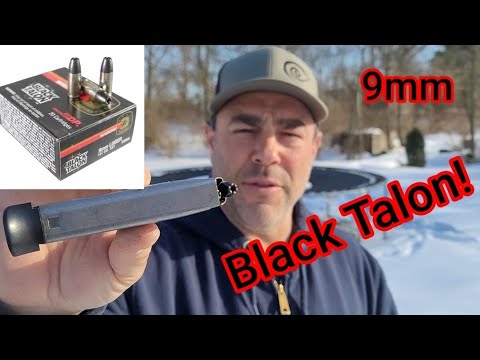 Black Talon 9mm RARE Ammo test | The OG! Before Ranger T 😎