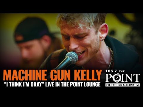 Machine Gun Kelly - I Think I'm OKAY (LIVE) Intimate Point Lounge Performance