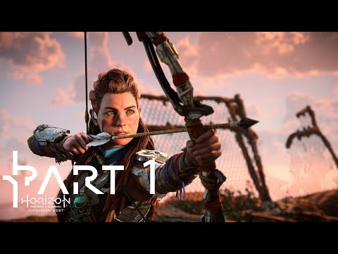 Horizon Forbidden West Gameplay Walkthrough Part 1 - PS5 4K HDR 60FPS