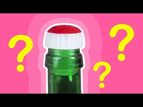 DESHALB haben Sektkorken diese rote Kappe. Der Trick ist absolut genial!