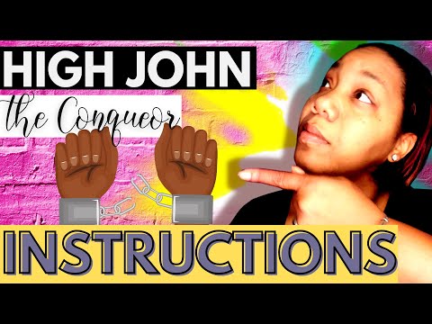 High John The Conqueror Root Oil Instructions