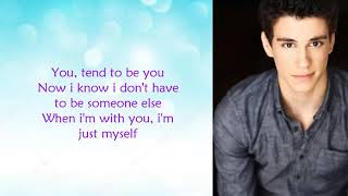 Adam Dimarco - now i can be the real me (lyrics - Letra)