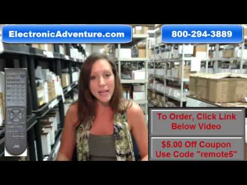 Original JVC RM-C341-3A TV Remote Control (RM-C341)$5 Off-ElectronicAdventure.com