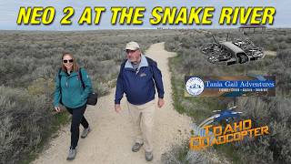 DJI Neo 2 at The Snake River Canyon with Tania Gail Adventures