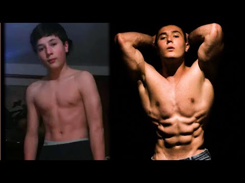 5 Year Natural Body Transformation 13-18 | Training Hero