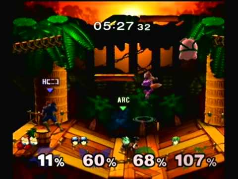 DIME 7 Doubles LF: Sizzle (Fox) & Mojo (Falcon/Fox) vs JF (Jigglpuff) & ARC (Marth)