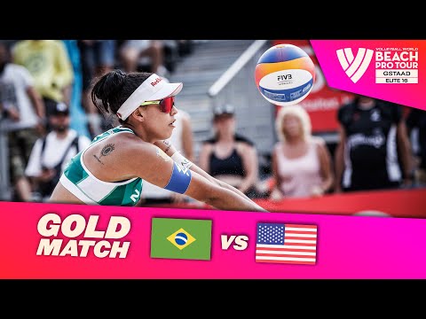 Ana Patrícia/Duda vs. Hughes/Cheng - Finals Highlights Gstaad 2023 #BeachProTour