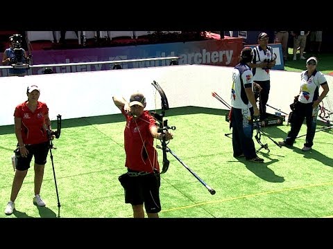 Belgium v Colombia – compound mixed team gold | Antalya 2014 Archery World Cup S3