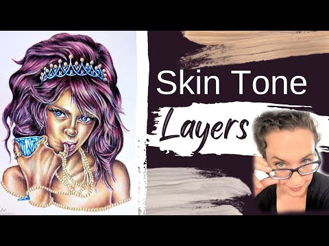 How To Layer Colored Pencils for Glowing Skin | Tips to Blend & Depth