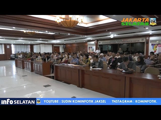 Sosialisai Perencanaan Ruang Jalan Kawasan Kemang 