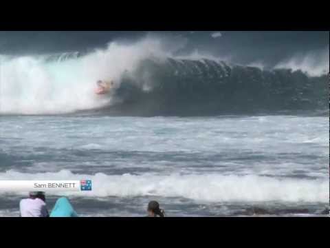 IBA Bodyboarding - The 2011 NISSAN Reunion Pro Rnd's 3&4 Highlights