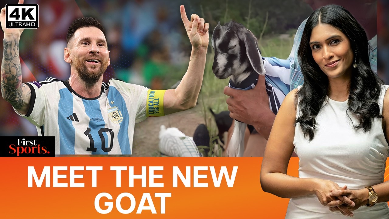 Lionel Messi Inspires An Actual Goat At 2026 FIFA World Cup | First Sports With Rupha Ramani | 4k