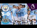 HIGHLIGHTS | Man City 5-0 Newcastle | Jesus, Mahrez, Silva, Sterling