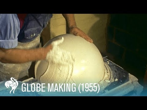 Globe Making: How the World is Made (1955) | British Pathé