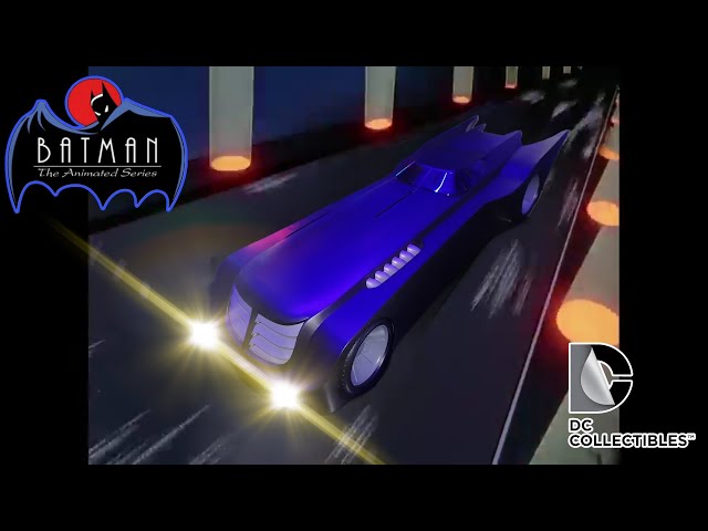 Vídeo relacionado con DC Comics, Batmobile, Coche de Juguete Batman de 12 Pulgadas, Juguetes coleccionables para niños y niñas a Partir de 4 años