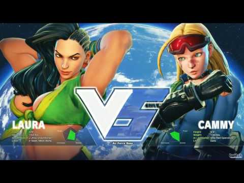 SFV - Wolfkrone (Laura) VS K-Brad (Cammy) - Final Round XX - CPT 2017
