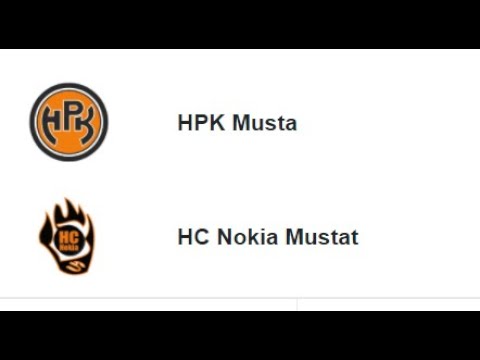 HPK AA - HC Nokia Mustat AA
