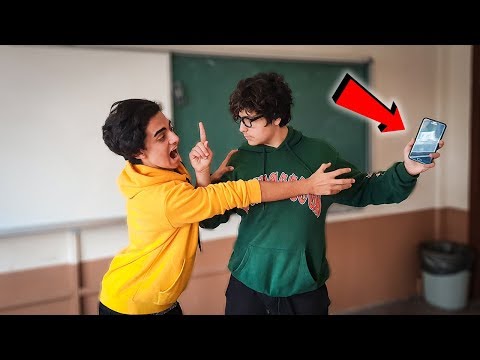 PLAYING ON THE PHONE AT SCHOOL!! (Primary School-Middle School-High School)