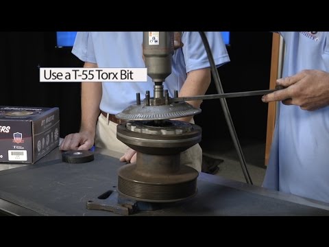 Removing Horton® DriveMaster® Fan Clutch Friction Plate