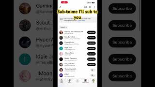 Sub to me I’ll sub to you #subscribe #viral