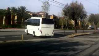 preview picture of video 'First Bus off the Rancho Cucamonga Assembly Line'