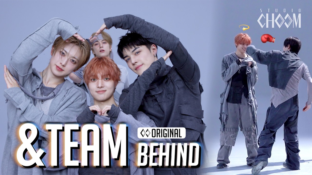 (Behind) &TEAM(앤팀) 'We on Fire' | STUDIO CHOOM ORIGINAL (ENG)