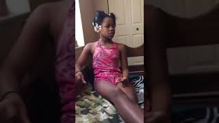 8 year old girl raps a remix of kam and mirah A’s and B’s