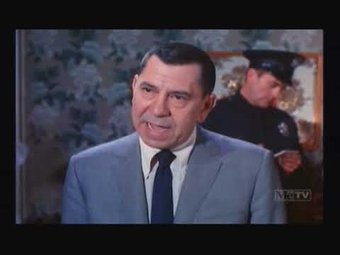 Dragnet;  Sgt. Joe Friday rips open a new A-hole on a rookie cop.
