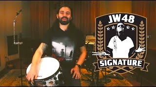 Video thumbnail for SJC Drums Artist Jay Weinberg on his 48 Ply Signature Snare! by SJC Custom Drums
