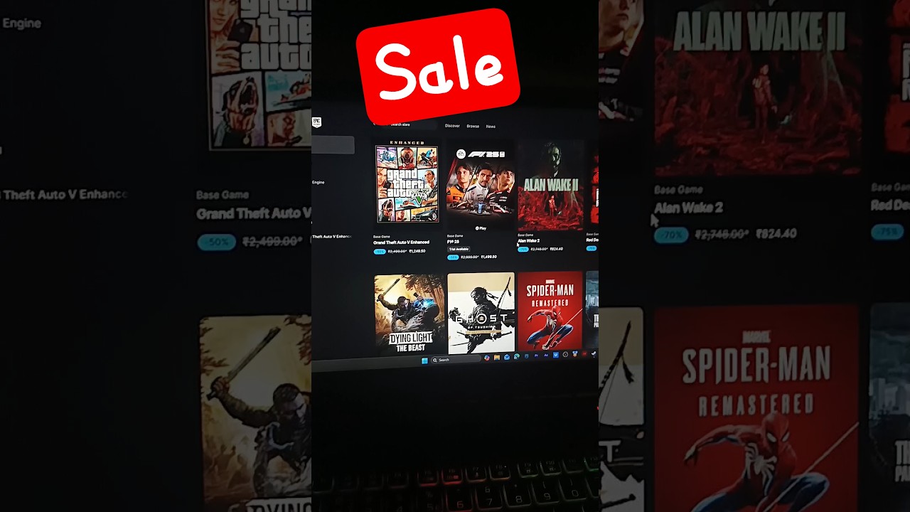 Last chance to buy Epic games on sale @PlayWarlord