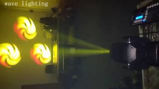 WLEDM-02B New 60w 3 prism rotating gobo wheel led moving head