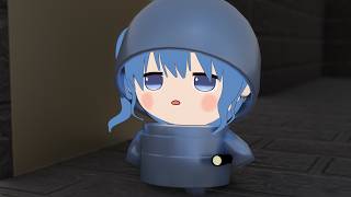 1人だけになりビビるすいちゃんに爆笑するみこちとスバル【さくらみこ/星街すいせい/大空スバル/ホロライブ切り抜き】【3Dアニメ】