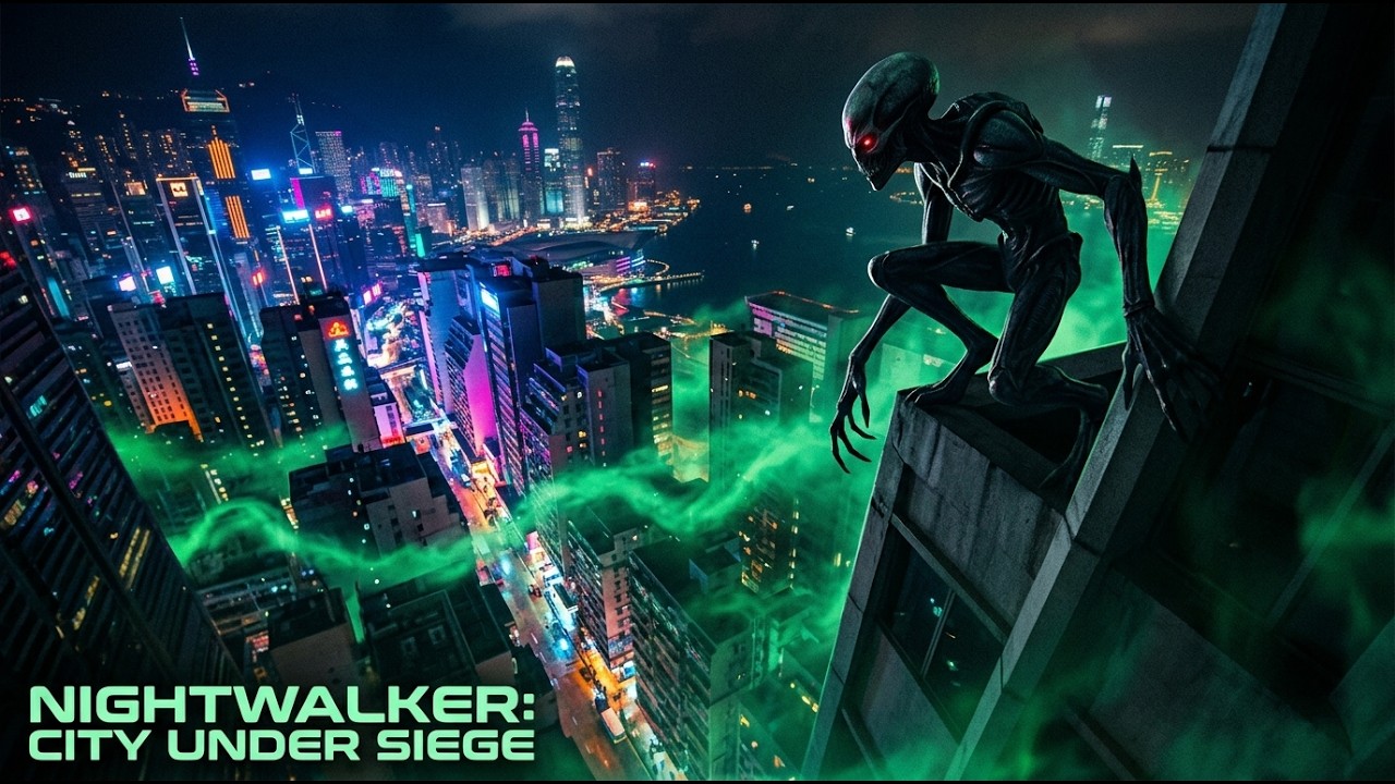 22. Neon Ghost: A Cinematic Journey Through Hong Kong at Dawn