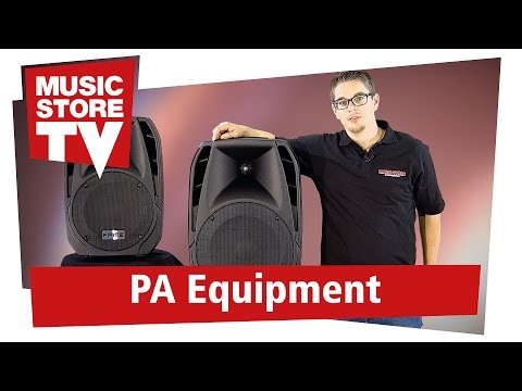 FAME BTA PA-Lautsprecher mit Bluetooth und Multimedia-Player