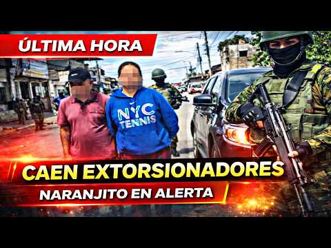 🚨 ÚLTIMA HORA: Caen extorsionadores en Naranjito y destapan red Criminal