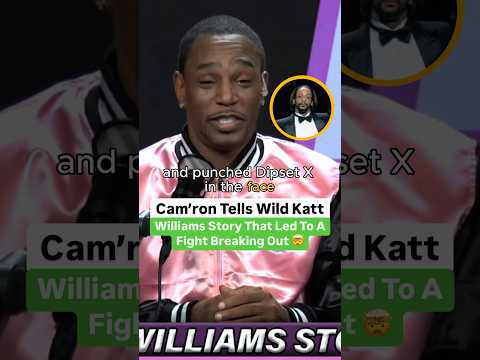 Cam’ron Tells Wild Katt Williams Story That Led To A Fight Breaking Out 🤯