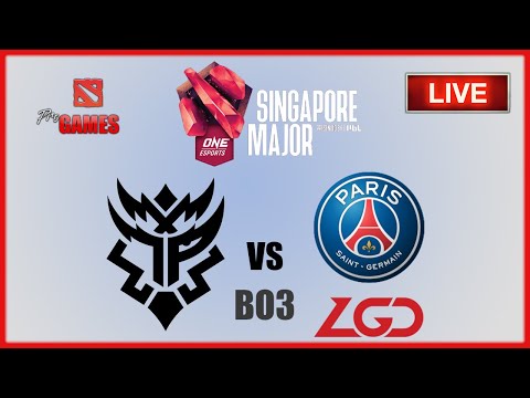 [GAME 2] THUNDER PREDATOR vs PSG.LGD English Cast | TECHIES GAME | Singapore Major 2021