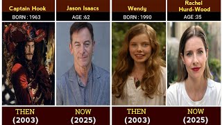 Peter Pan (2003) movie cast then and now 2025