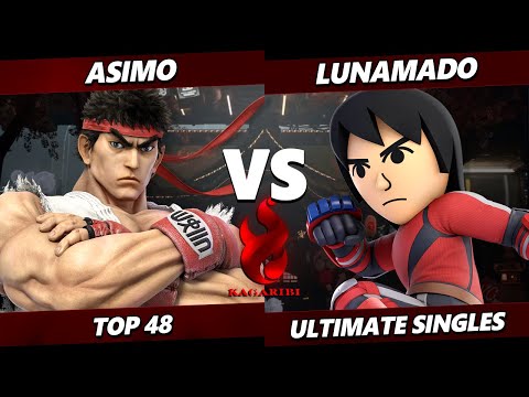 Kagaribi 13 - Asimo (Ryu) Vs. Lunamado (Mii Brawler) Smash Ultimate - SSBU