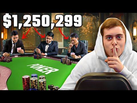 I Went UNDERCOVER At A Poker Game In Asia