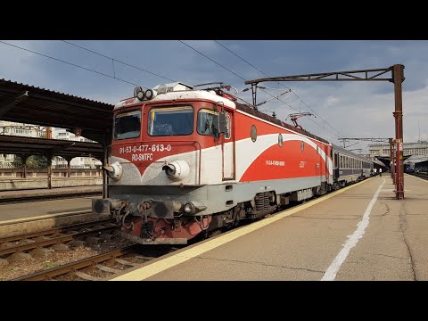 Ir 1585 cu vagoane pentru Ir 1861 Constanța Iasi