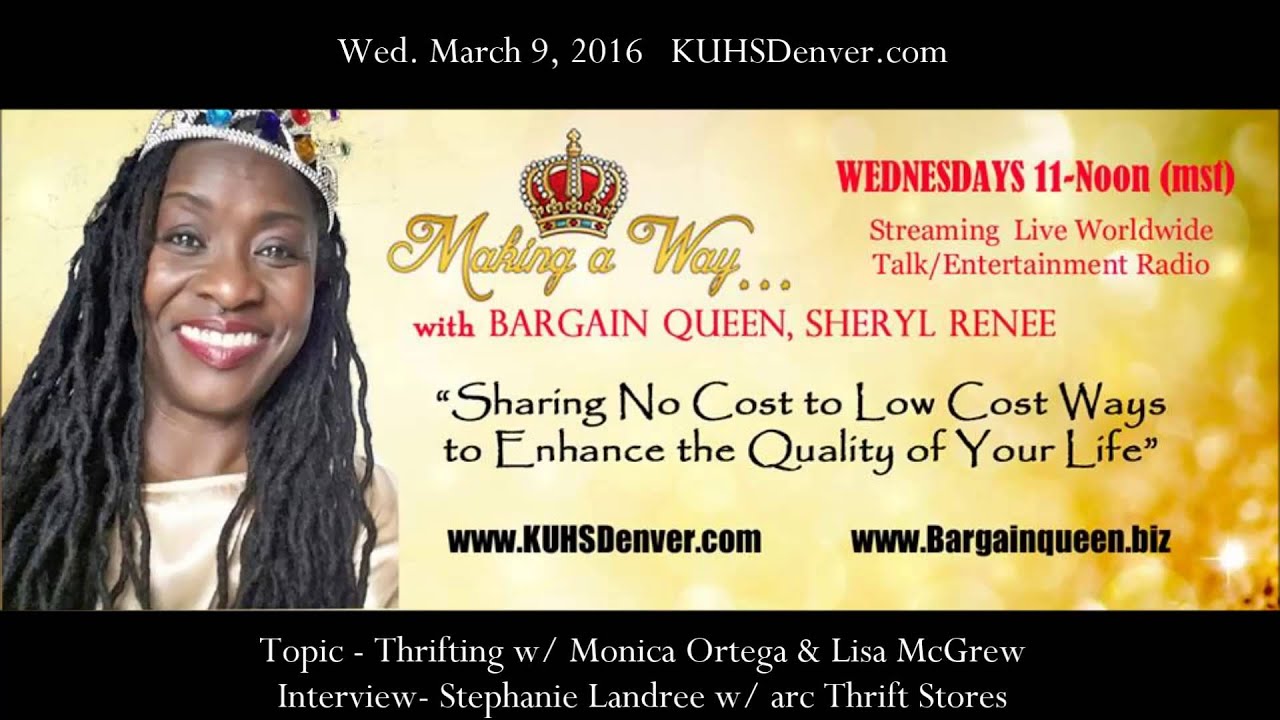 Promotional video thumbnail 2 for Bargain Queen Sheryl Renee