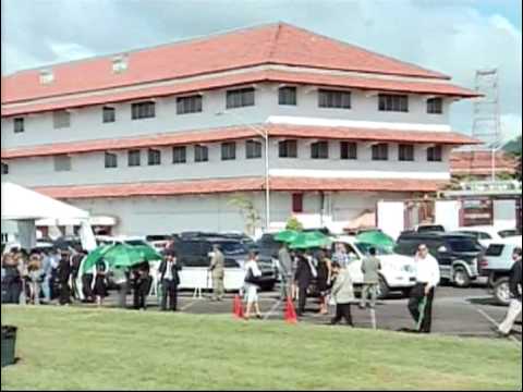 Mr. Gilinski and the Panama Pacifico ceremony.