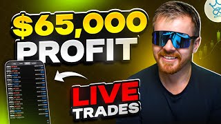 $65,000 Profit Day LIVE Trades 15 Apex Accounts Copy Trading