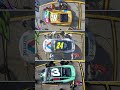3 cars, 4 tires and 1 quick pit sequence #shorts