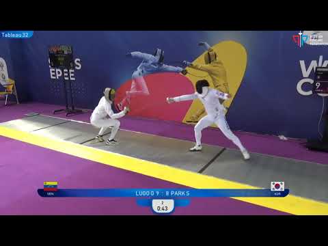 Sirius Epee 2022, ME Ind T32 Park KOR - Lugo VEN